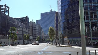 【大手町プレイス】大手町二丁目地区第一種市街地再開発事業の建設状況（2017年9月18日）