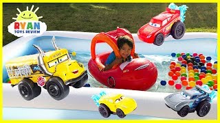 Disney Cars 3 Toys Lightning McQueen Kids Swimming Pool