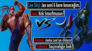 RAKİBE ORMANI DAR ETMEK !! LEE SİN VS JAX | Ogün Demirci