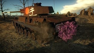 Chi To Japan Tanks -War Thunder -Gameplay