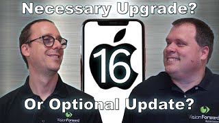 What does the iOS 16 update offer for blind and low vision users?