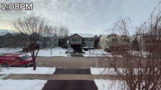 12/21/24 Shortest Day of the Year TIMELAPSE (5 1/2 hours, 12:00PM-5:30PM)