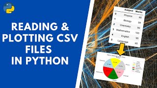 Read and Plot the CSV Data In Python | Curve, Pie-Chart & Bar-Graphs