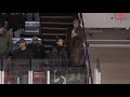 Justin Bieber attends Stratford Warriors hockey game