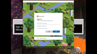 Minecraft Education Code examples Bouncing pigs and lava trap code