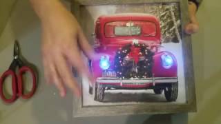 DOLLAR TREE BAG LIGHT FRAME