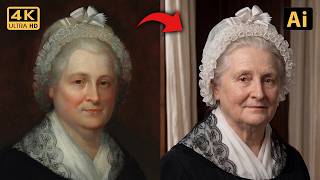 20 First Ladies of America Before the Age of Film Brought to Life Using AI (Updated Edition)