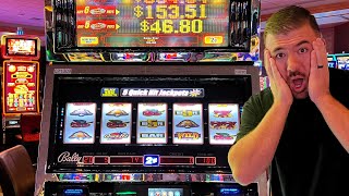 How Did This Happen!? 🤑🎰 Giant Quick Hit Slot Machine!