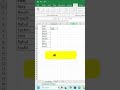 How to input multiple data in one cell | Excel Tutorial  #excelshortcuts