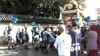 ２０１１年　魚吹八幡神社　長松