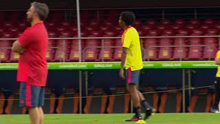 Entrenamiento de la Selección Colombia en la Copa América Brasil 2019