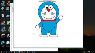 How to make doraemon in python with the help of turtle graphics.