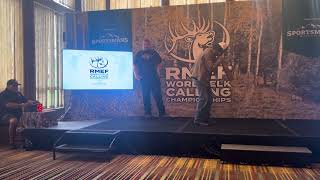 Ruben Hunt vs. Beau Brooks @ World Champion Elk Calling Contest.