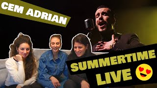 Italians react to Cem Adrian - Summertime (Live) 🇹🇷 for the first time | WHAT A TALENT!! (eng subs)