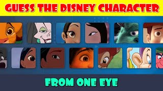 Guess the Disney Character by One Eye