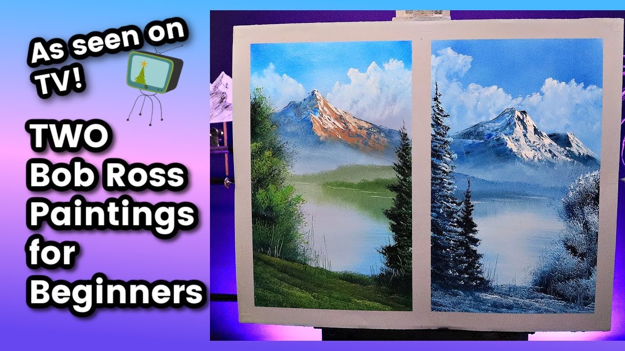 The Best Oil Paintings For Beginners: Bob Ross Technique With Paul ...