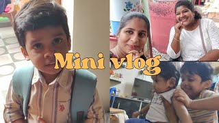 Deepu back to school || shopping time with my bestie ||చిన్నోడు పెద్దోడు || Priyakarthik _ Official