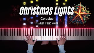 Coldplay - Christmas Lights | Piano Cover by Pianella Piano