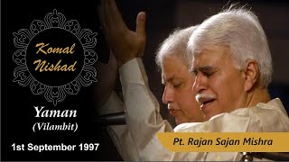 Raag Yaman | Pt Rajan Sajan Mishra | Hindustani Classical Vocal | Part 1/5