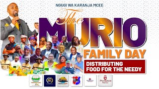 The Murio Family Day Distributing Food for the Needy