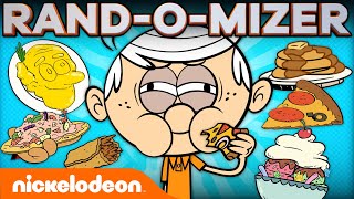 FOOD RAND-O-MIZER! 🍝 | The Loud House | Nickelodeon Cartoon Universe