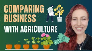 Comparing business with agriculture 😳