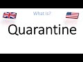 what is quarantine word definition u0026 meaning english american