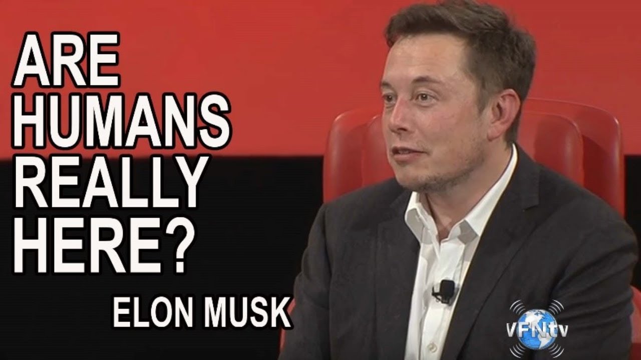 Elon Musk Discusses Whether Humans Are Really Here Or Are We In A ...