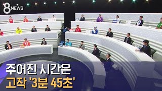 명색이 정당 토론회인데…주어진 시간은 '3분 45초' / SBS