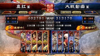 【三国志大戦】5枚神速vs郭淮バラ