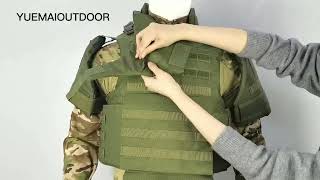 Full protection nij iiia peud bulletproof vest