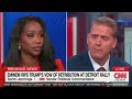 cnn host shuts down panel after guest brings up assault allegations against kamala s husband