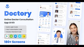 Doctory - Online Doctor Consultation App React Native Ui Kit