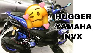 Pasang HUGGER YAMAHA NVX susah sgt ke??? 🔥🔥🔥