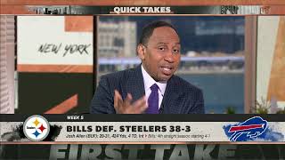 Stephen A. calls the Steelers AN ATROCITY! 😞 😳 | First Take