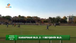 KARAPINAR BLD.  2-1 BEYŞEHİR BLD.