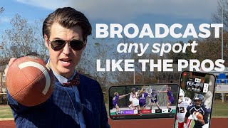 How to livestream sports like the PROS | NEW Switcher Studio 8.5 features