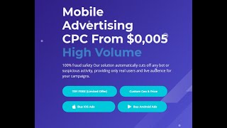 Promote Your Business  with DealAds.eu - Push Notification - CPC - Native Ads