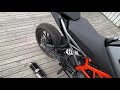 Ktm Duke 125 | 2021 | No Exhaust | Sound