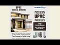 primetech upvc doors u0026 windows sound u0026 thermal insulation water u0026 wind resistant termite free