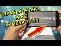 Trik Rahasia !! Translate Teks pakai kamera | Terjemahan