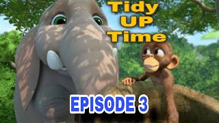 Monkey and Trunk in Hindi! new episode 3 | Tidy Up Time !