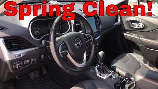 Spring Clean Interior Detail - Jeep Cherokee Trailhawk