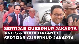 Momen Anies dan Ahok Kompak Datang di Sertijab Gubernur Jakarta 2025-2029 | OneNews Update