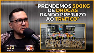 FIZEMOS A APREENSÃO DE 300KG!