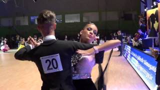 Rischák Balázs - Gálfi Petra WDSF Hungarian Dance Open 2016. Junior II. tangó