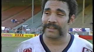 1985 Valleys vs Brothers Player of the Match interview