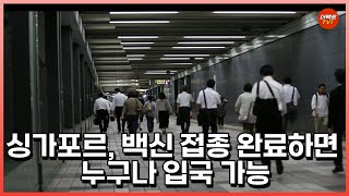 국제 싱가포르도 입국 규제 완화…모든 백신 접종자 무격리 / 더팩트TV1