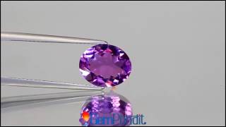 Natural Amethyst weighing 2.89 carat In Oval shape.