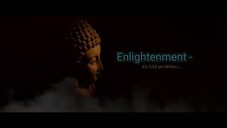 Enlightenment #Oneword #quote #writes #buddha
